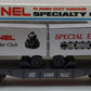 Lionel 6-0781 O Gauge LRRC Flatcar with 2 Vans NIB