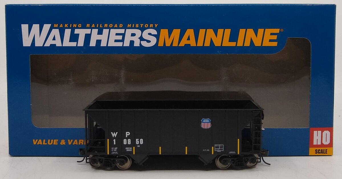 Walthers 910-6934 HO Western Pacific/UP 34' 100-Ton 2-Bay Hopper Car #10950