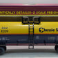 MTH 20-92007 O Gauge Chessie Tank Car #8209 LN/Box