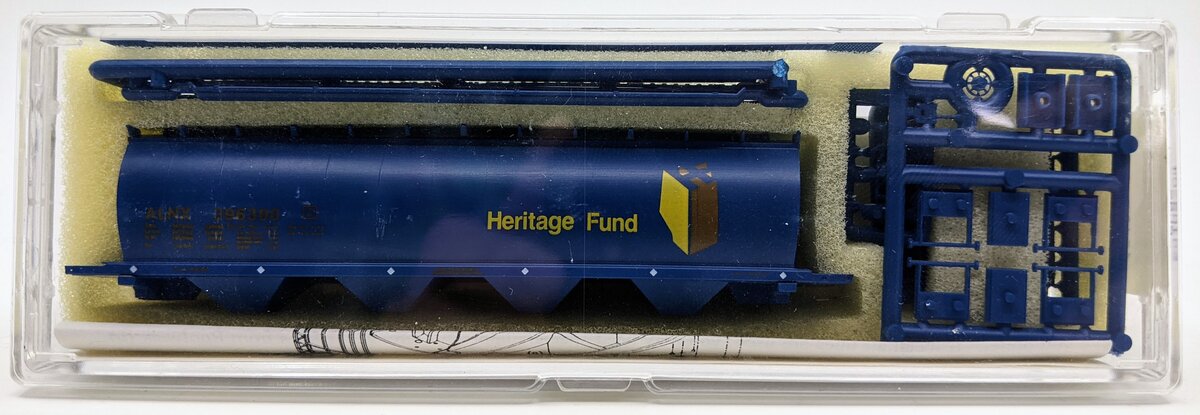 InterMountain 60103-04 N Alberta Heritage Cylindrical 4-Bay Hopper Kit #396300