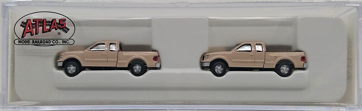 Atlas 2985 N Scale Ford F150 Flare Side--Tan (Pack of 2)