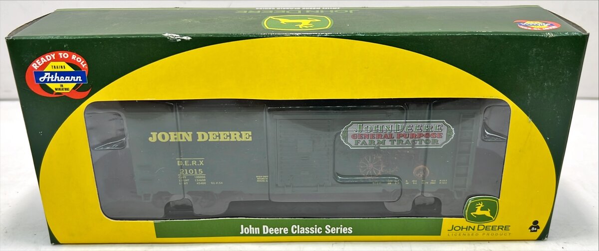 Athearn 8171 HO John Deere 40' Boxcar #21015 LN/Box