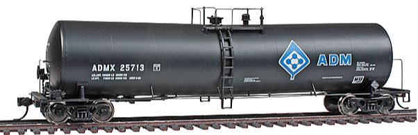 Walthers 920-100201 HO Scale ADM 23,000 Gallon Funnel Flow Tank Car #25713