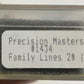 Precision Masters 1434 N Scale Family Lines 3-Bay Covered Hopper #242865 LN/Box
