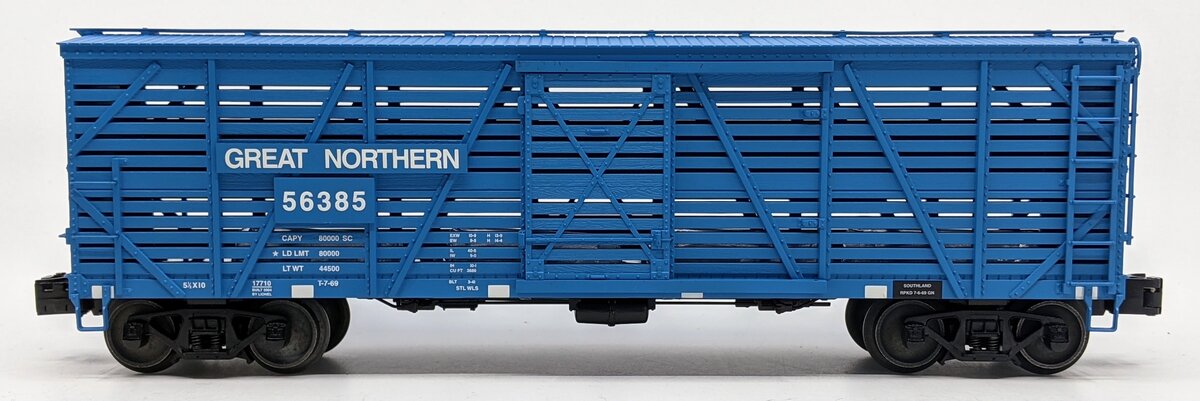 Lionel 6-17710 O Gauge Great Northern 40-Ton Stock Car #56385 LN/Box