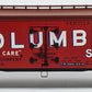 Atlas 6726-2 O Gauge Columbia Soup Woodside Refrigerator Car #7503 3-Rail LN/Box