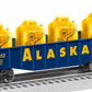 Lionel 6-84312 O Gauge Alaska Gondola w/ Cannisters #84312