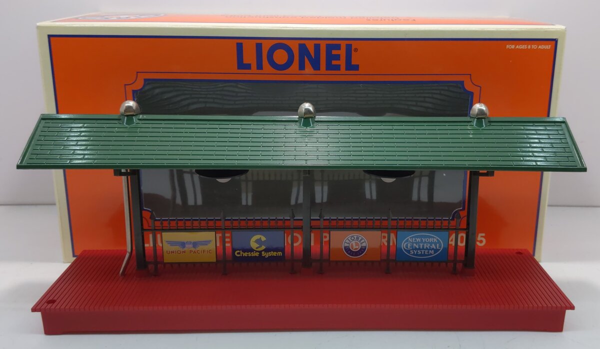 Lionel 6-14095 Illuminated Station Platform EX/Box