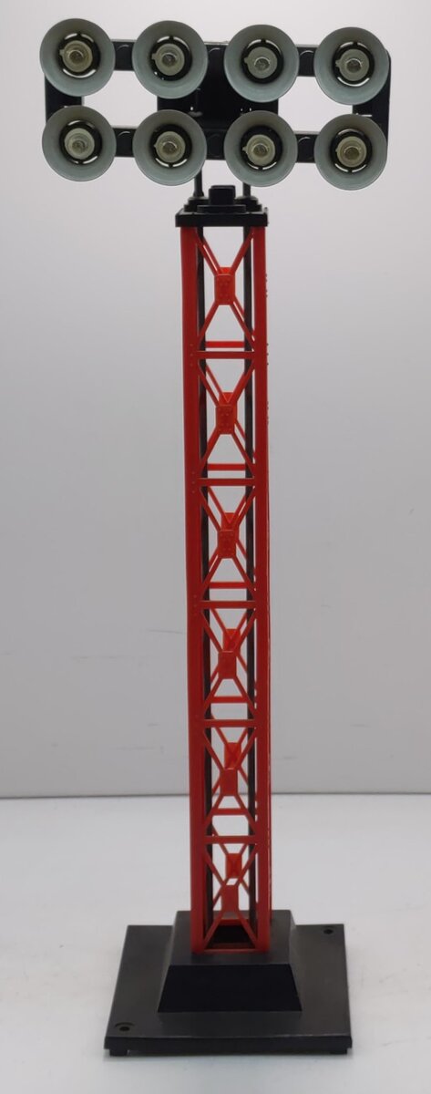 Lionel 6-2313 O Gauge Operating 8-Light Floodlight Tower LN/Box