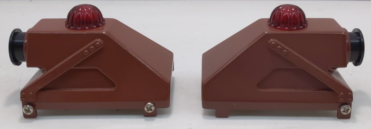 Lionel 6-2283 O/O27 Gauge Diecast Illuminated Bumpers (Set of 2) LN/Box