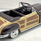 Danbury Mint 1:24 Scale Maroon/Woodgrain '48 Chrysler Town & Country Convertible