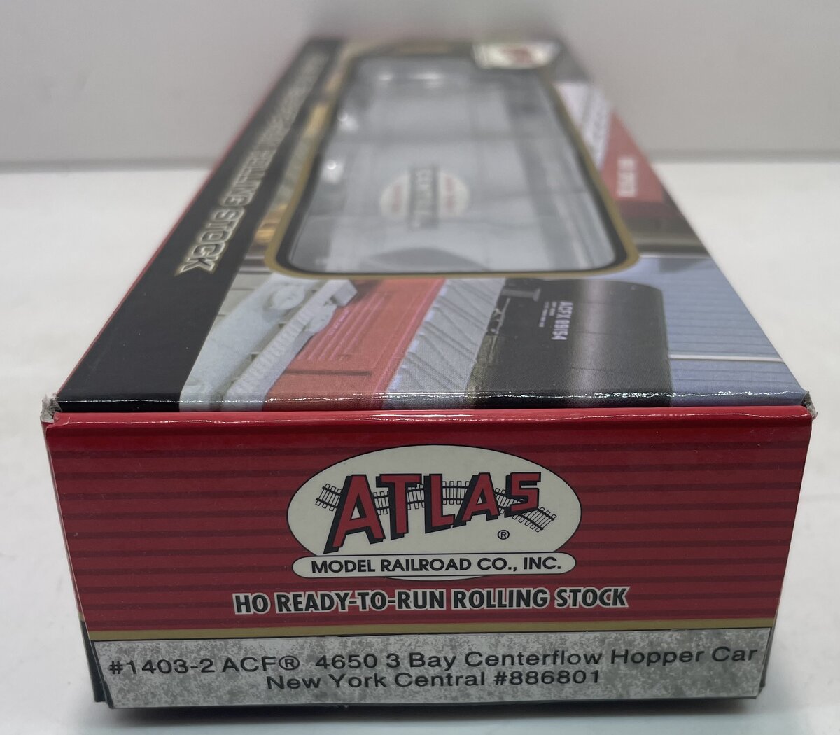 Atlas 1403-2 HO Scale New York Central ACF 3 Bay Centerflow Hopper Car #886801 MT/Box