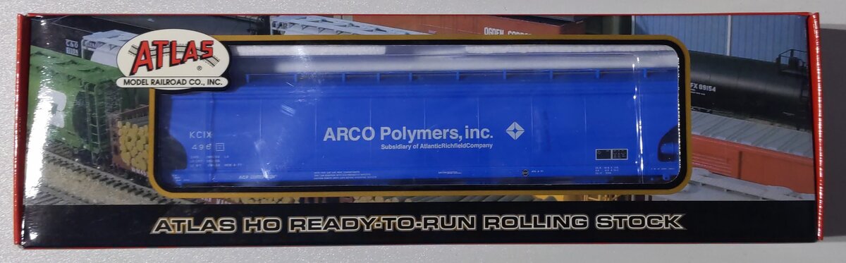 Atlas 20000005 HO Scale Arco Polymers ACF 5701 Center Flow Hopper #496 NIB