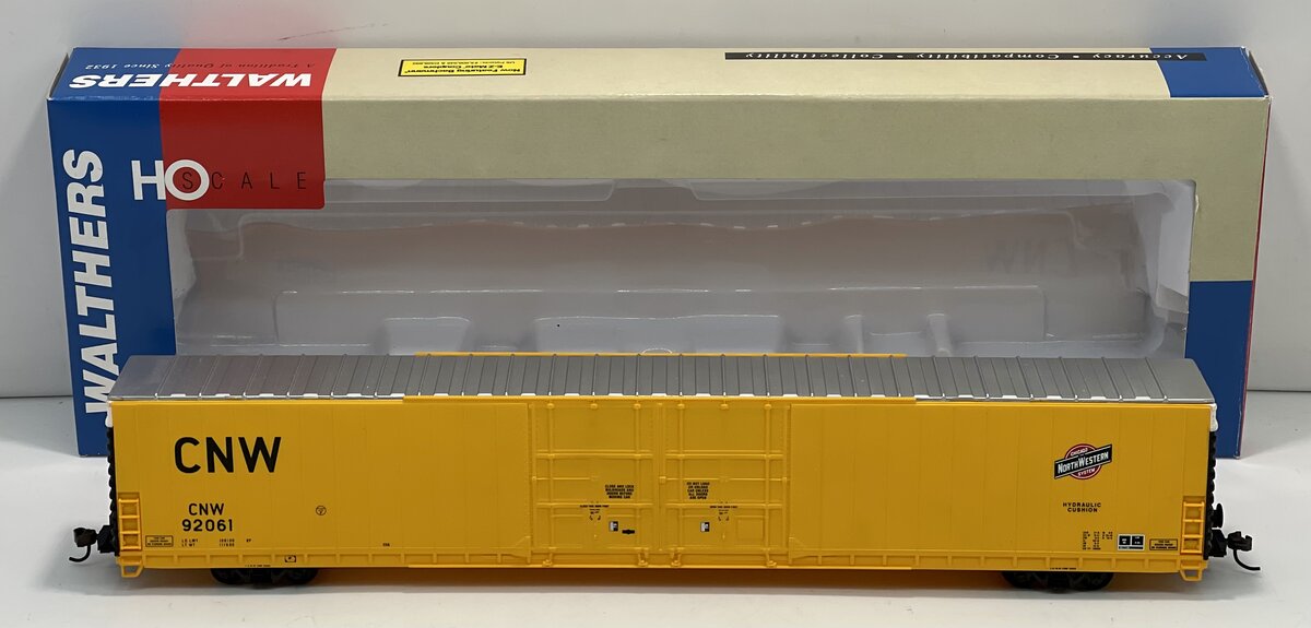Walthers 932-3508 HO Chicago & Northwestern 86' Hi-Cube Box Car #92061 EX/Box
