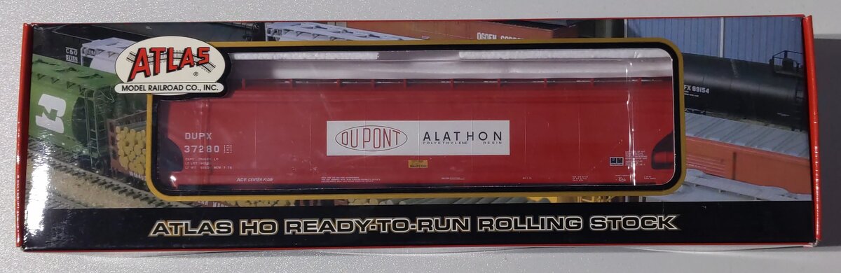 Atlas 20000002 HO Scale DuPont ACF 5701 Centerflow Hopper #37280