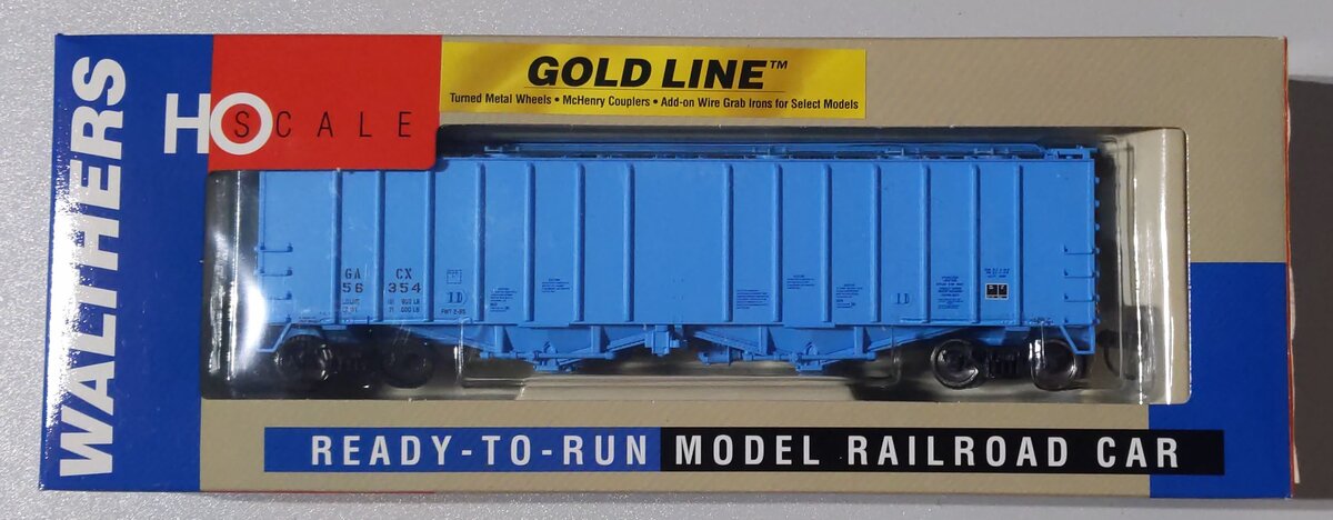 Walthers 932-3724 HO Scale GACX 50' Airslide Covered Hopper #56354