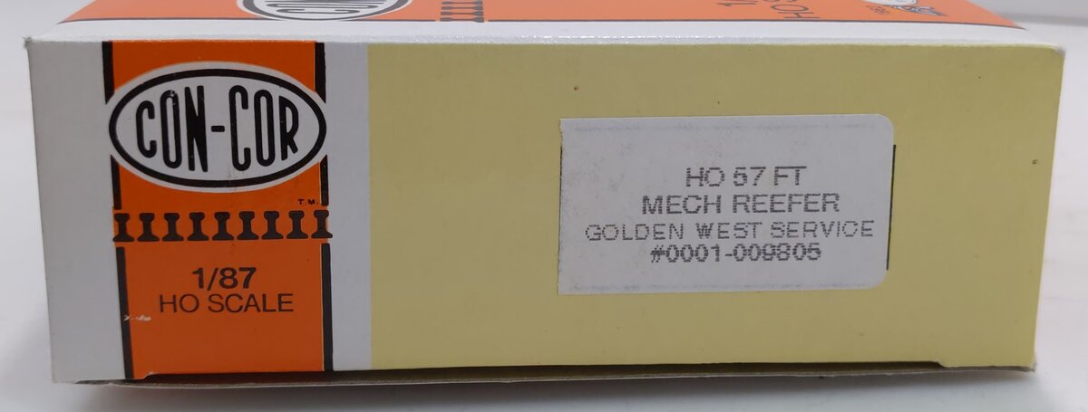 Con-Cor 0001-009805 HO Golden West Service 57' Mechanical Reefer Kit