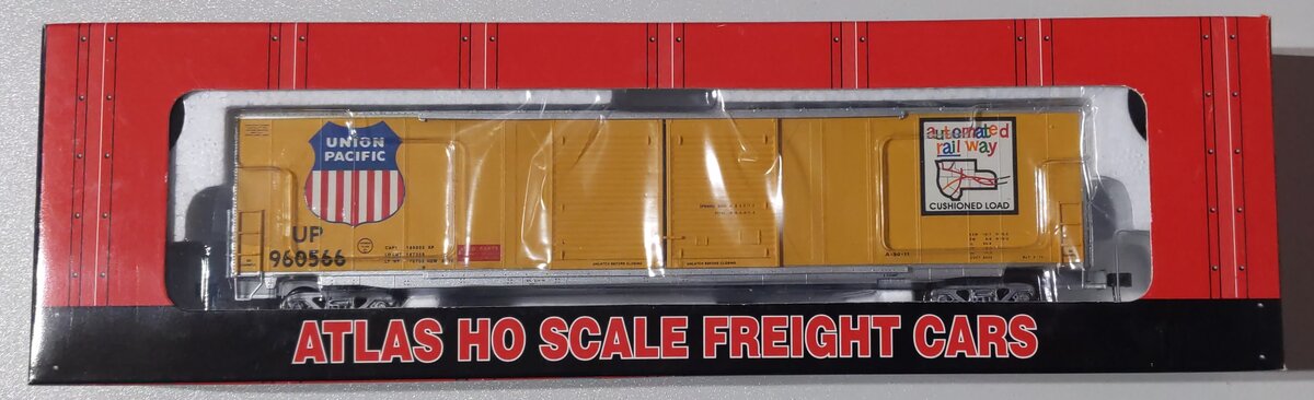 Atlas 1677-1 HO Union Pacific 60' DD Auto Parts Car #960566 LN/Box