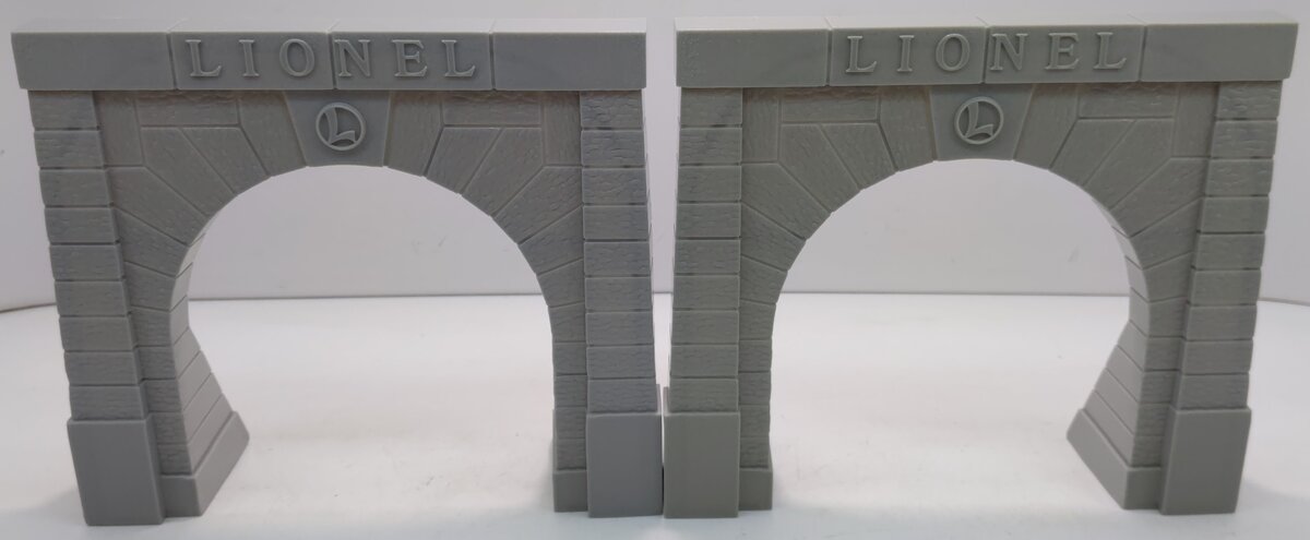 Lionel 6-12896 O Tunnel Portals (Pack of 2) EX/Box