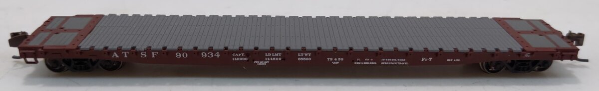 BLMA Models 17002 N ATSF GSC 60' Flat Car #90934