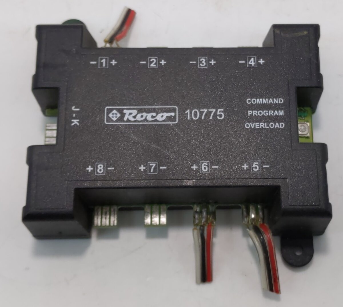 Roco 10775 HO Turnout Decoder DCC (8 outputs)