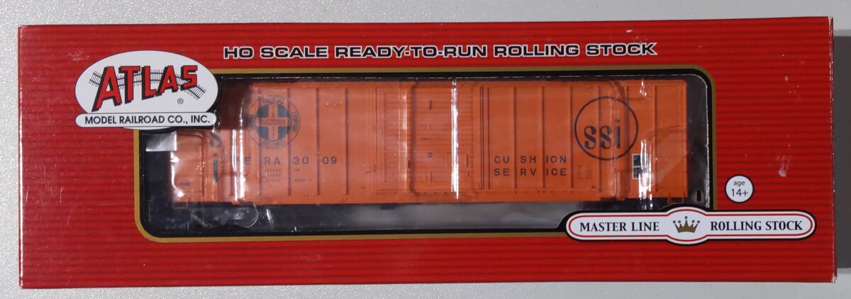 Atlas 20003342 HO Sierra Railroad FMC 5077 Single Door Boxcar Early #3009