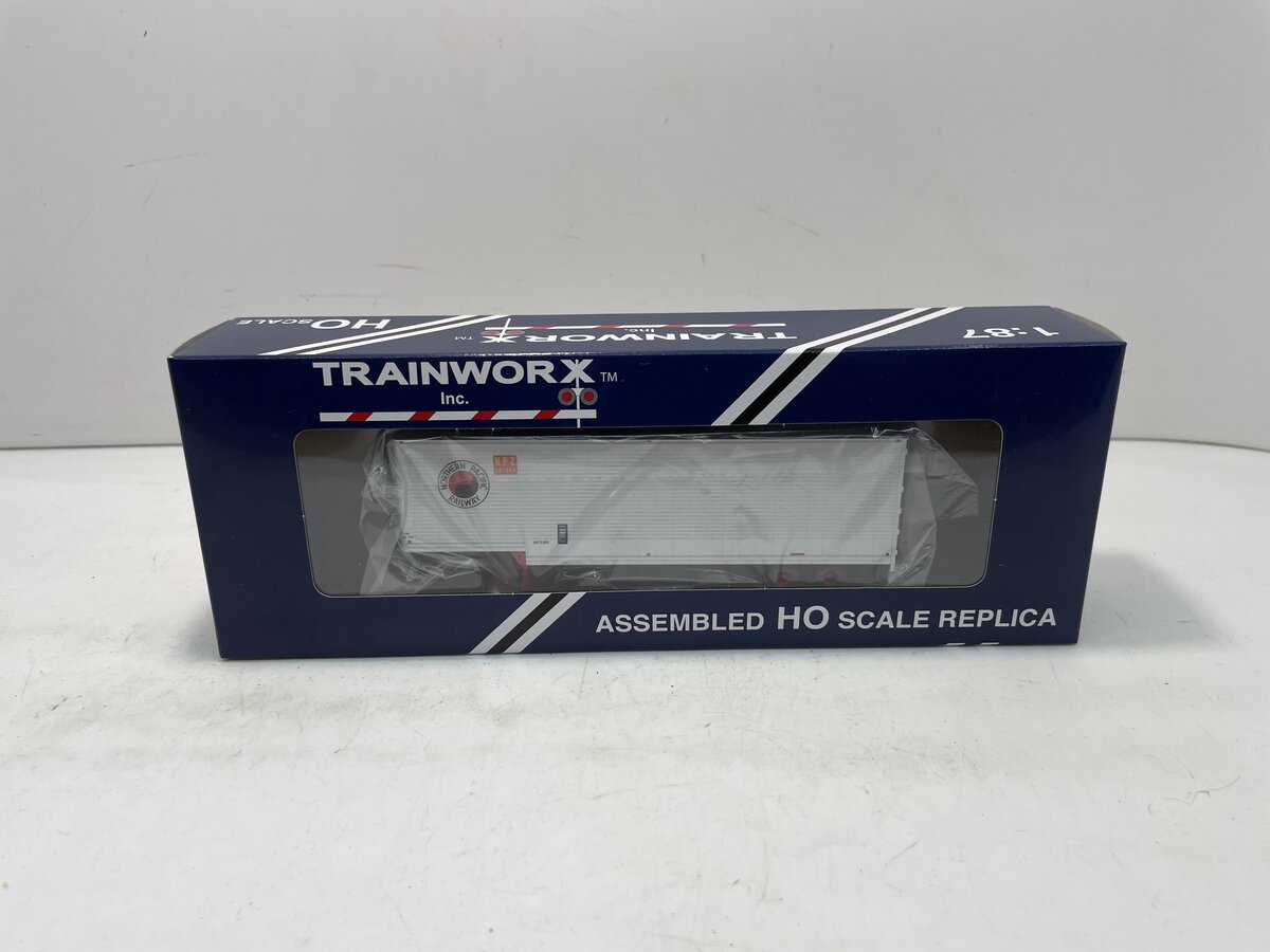Trainworx Inc 80333-04 HO Northern Pacific 40' Drop Frame Van Trailer