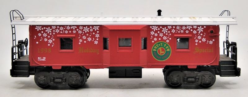 Lionel 6-19750 1998 Holiday Music Bay Window Caboose LN/Box
