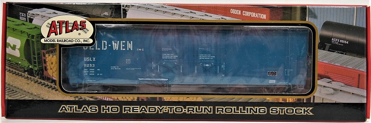 Atlas 17731 HO Scale Jeld-Wen Evans 53' DPD Boxcar #11293