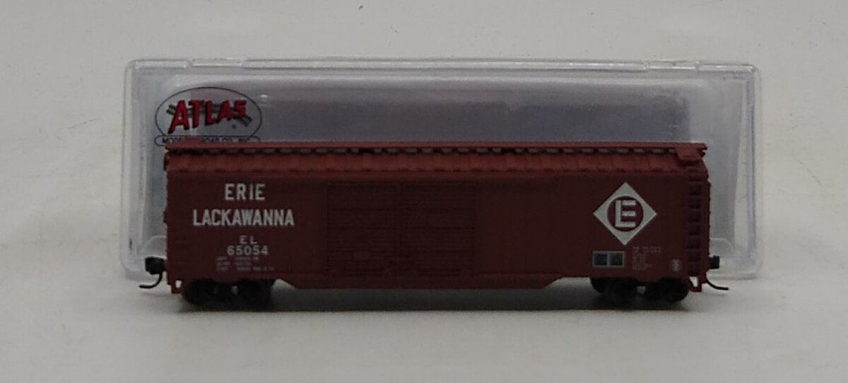 Atlas 36293 N 50' Erie Lackawanna Box Car # 65054