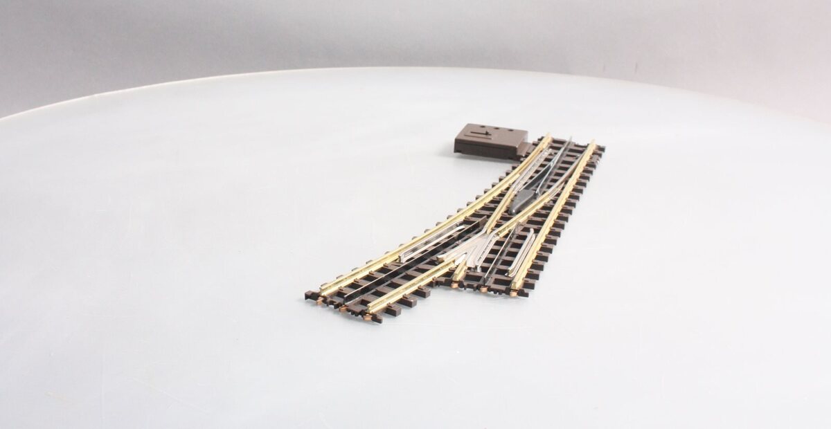 MTH 45-1020 O72 ScaleTrax Nickel Silver Right Hand Remote Switch Turnout