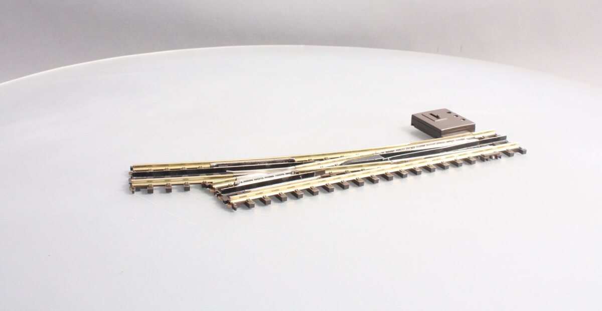 MTH 45-1020 O72 ScaleTrax Nickel Silver Right Hand Remote Switch Turnout