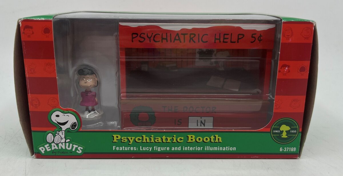 Lionel 6-37169 O PEANUTS Psychiatric Booth Built Up LN/Box