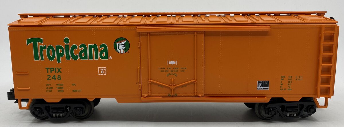 MTH 20-94016 O Tropicana Reefer Car #248 LN/Box