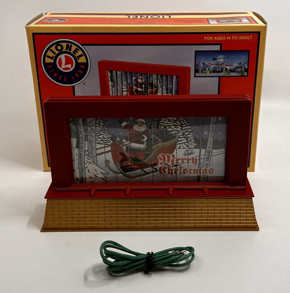 Lionel 6-24228 O Gauge Christmas Operating Billboard LN/Box
