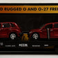 MTH 30-76039 O MTH Auto Transportation Flatcar w/ 2 Red PT Cruisers EX/Box
