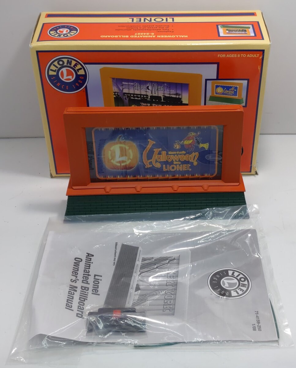 Lionel 6-24227 O Animated Halloween Billboard NIB