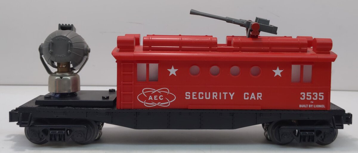 Lionel 6-26761 O Gauge AEC Security Caboose PWC #3535 LN/Box