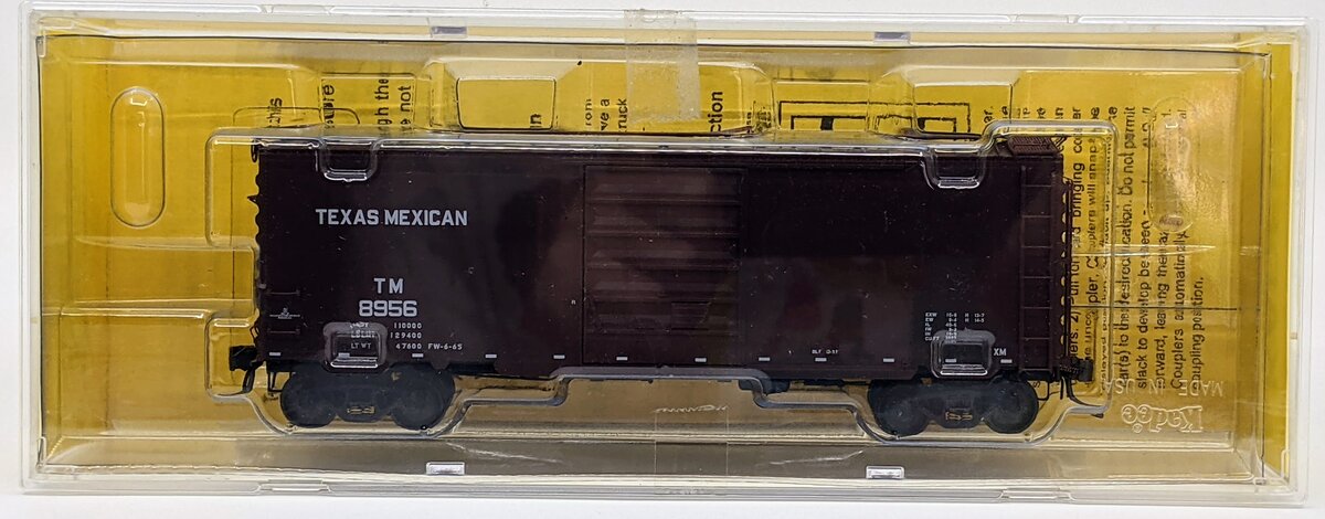 Kadee 5201 HO Texas Mexican 40' PS-1 Standard Boxcar #8956