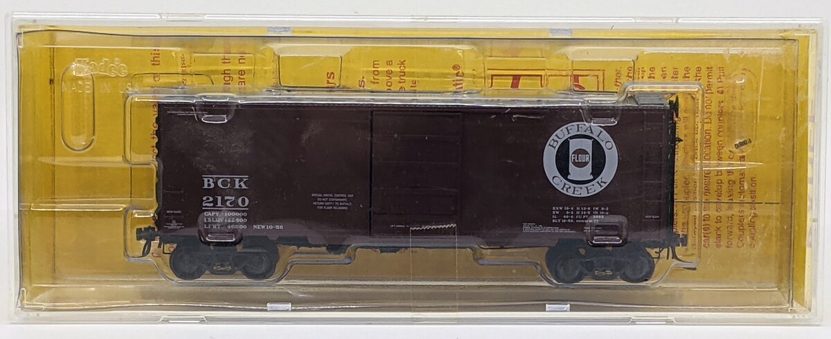 Kadee 4906 HO Scale Buffalo Creek Road 40' PS-1 Boxcar #2170