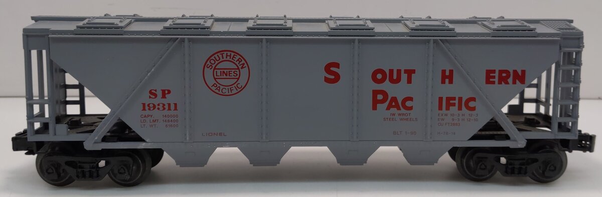Lionel 6-19311 O Gauge Southern Pacific Covered Quad Hopper LN/Box