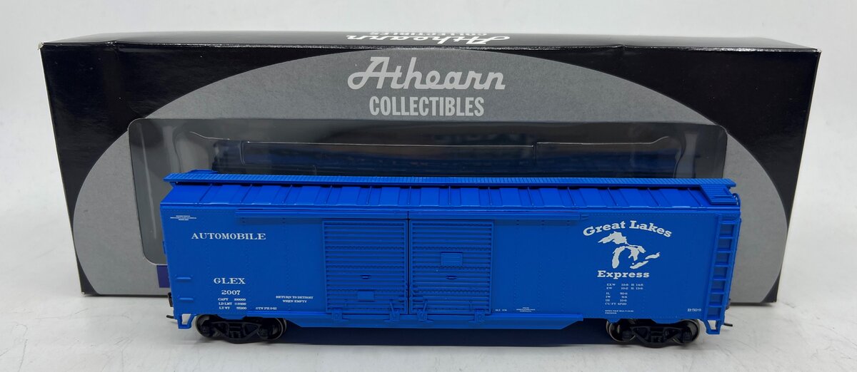 Athearn 99263 HO Scale Great Lakes Express 50' Double Door Boxcar #2007