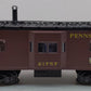 K-Line K612-1891 Pennsylvania Bay Window Caboose with Smoke LN/Box