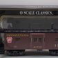 K-Line K612-1891 Pennsylvania Bay Window Caboose with Smoke LN/Box