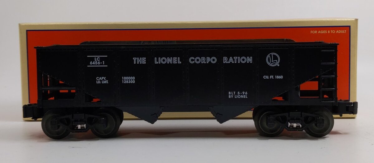 Lionel 6-16431 O Gauge Lionel Corp. 2-Bay Hopper #6456-1 LN/Box