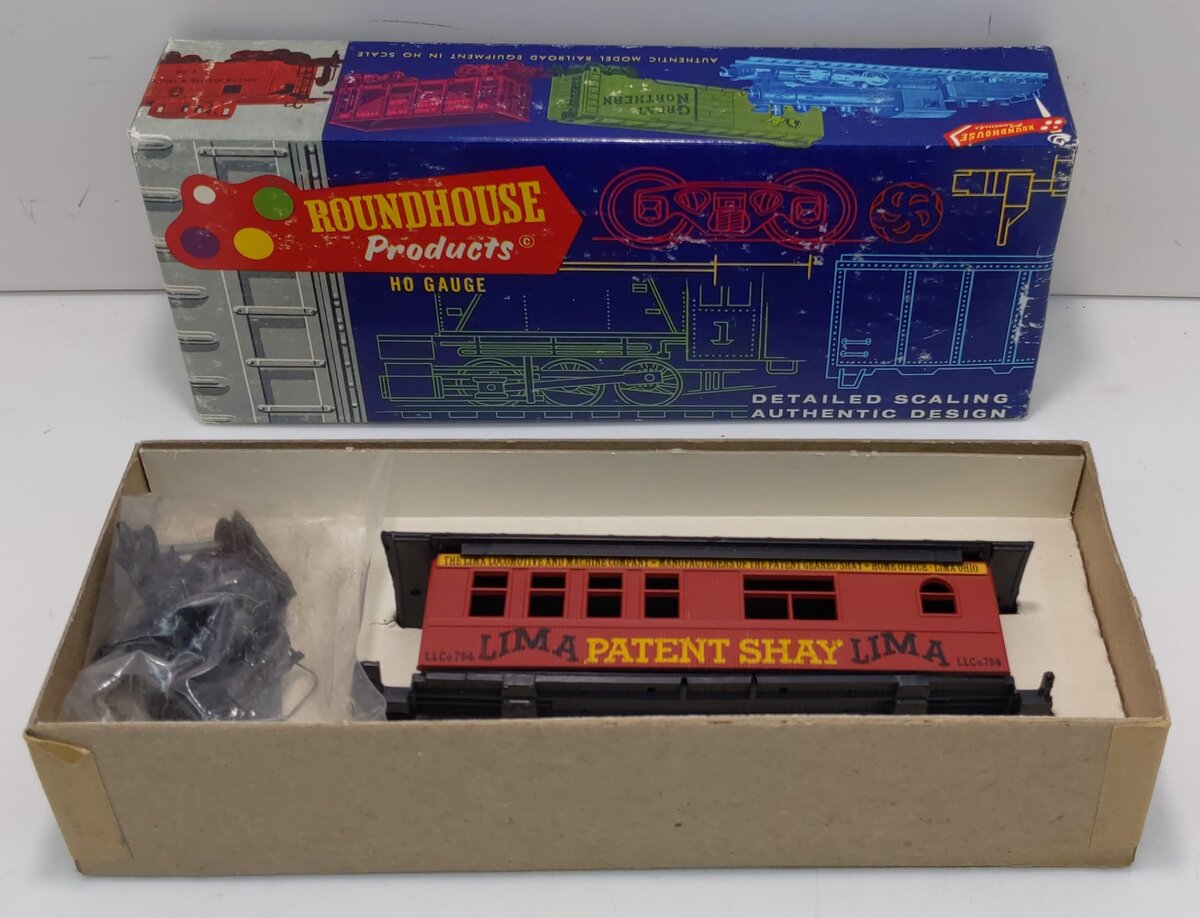 Roundhouse 1015 HO Lima Company 34' Business Car Kit