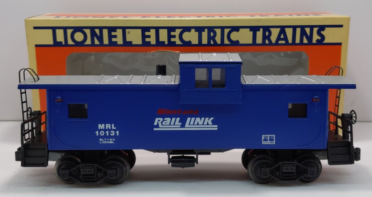 Lionel 6-16541 O Gauge Montana Rail Link Extended Vision Caboose #10131