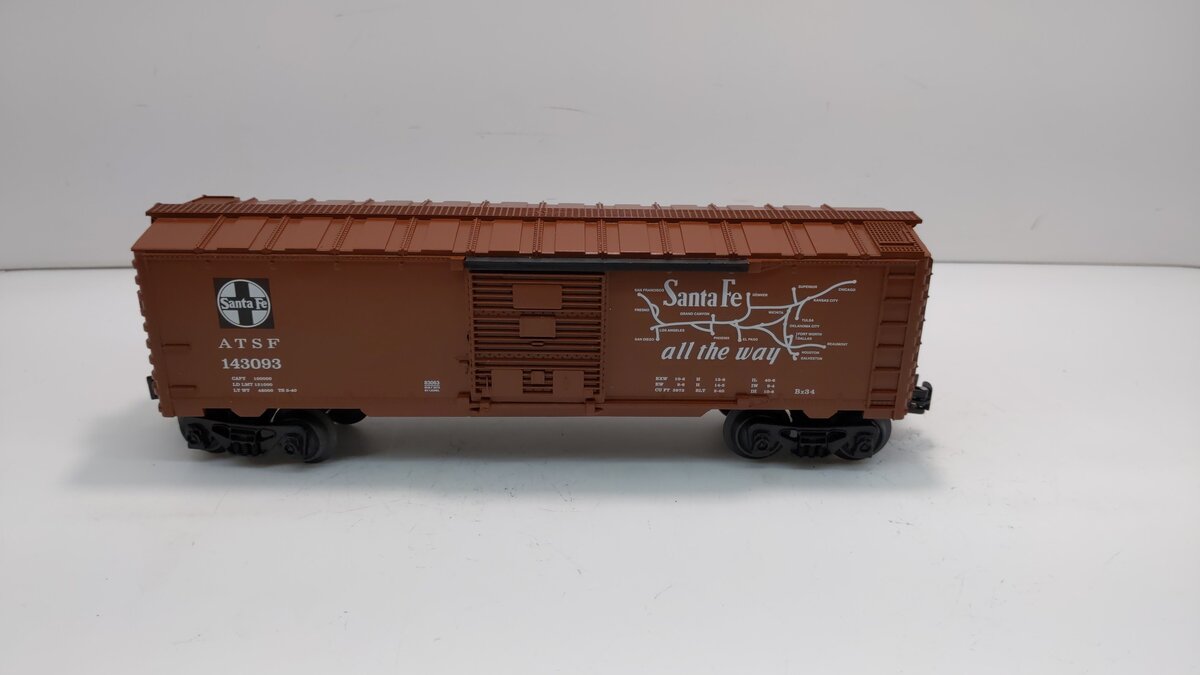 Lionel 6-83063 O Santa Fe Super Chief Boxcar #143093 LN/Box