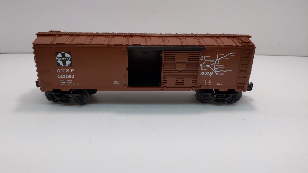 Lionel 6-83063 O Santa Fe Super Chief Boxcar #143093 LN/Box