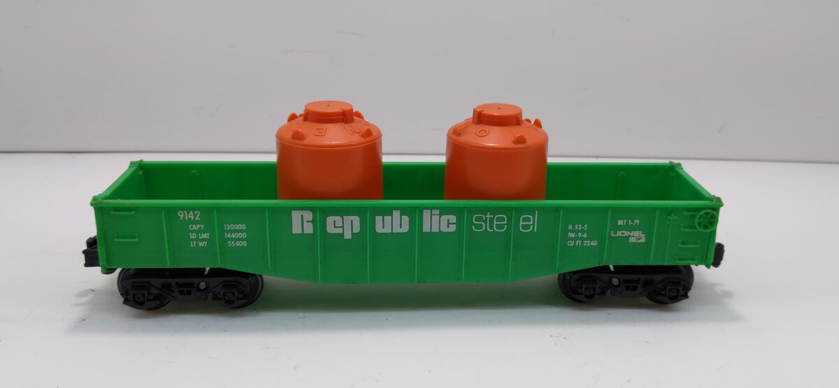 Lionel 6-9142 O-Gauge Republic Steel Gondola